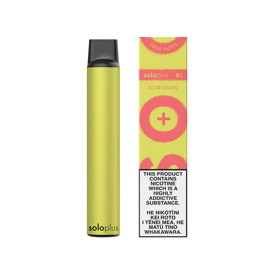 Sour Lemon | SOLO Plus Disposable Vape