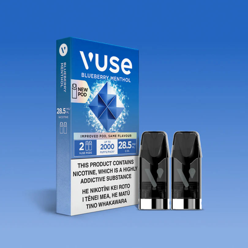 Blueberry Menthol | Vuse GO Reload Replacement Pod Cartridges