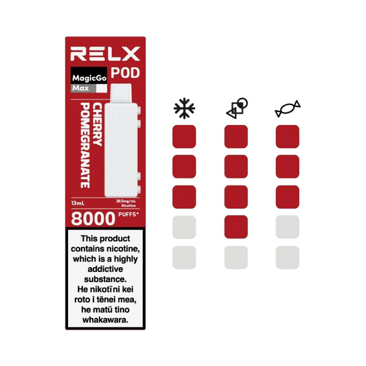 Cherry Pomegranate | RELX MagicGO Max Vape Pods