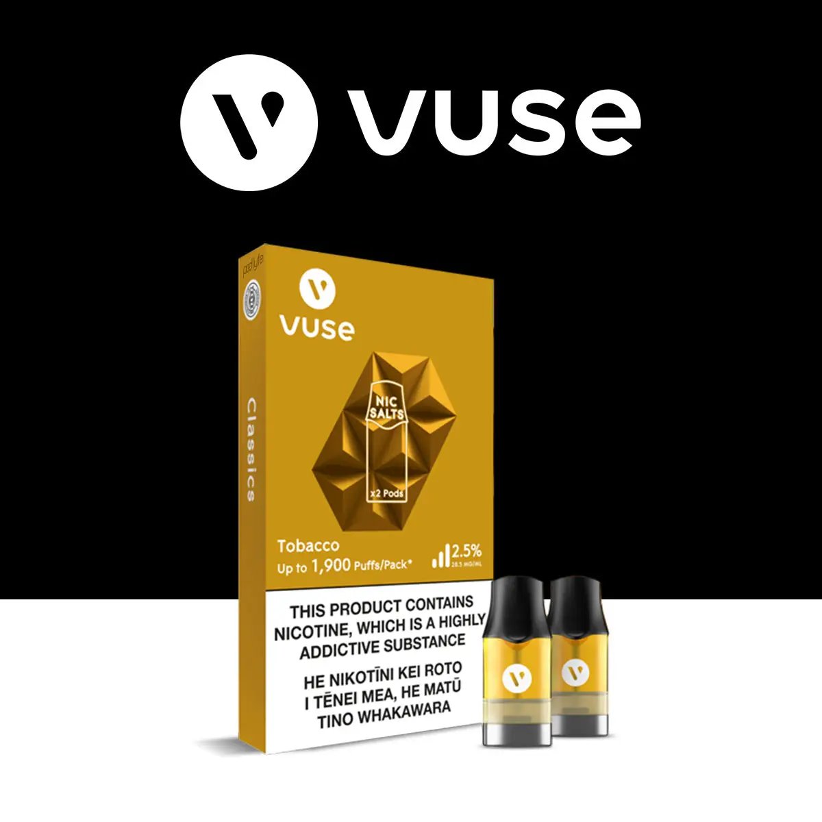 Tobacco | Vuse GO Reload Replacement Pod Cartridges