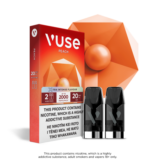 Peach X-TRA Intense | VUSE Reload Replacement Pods