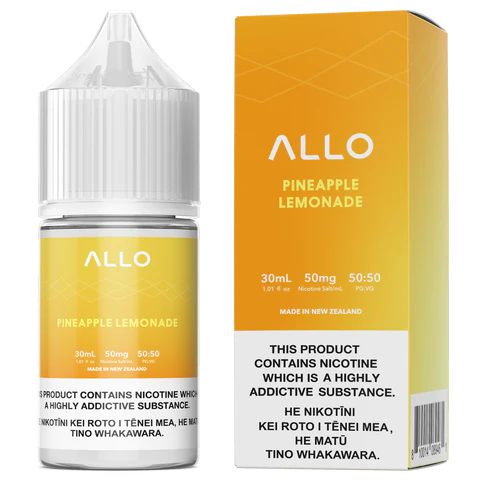 Pineapple Lemonade by Allo Salts Nic Salts Podlyfe