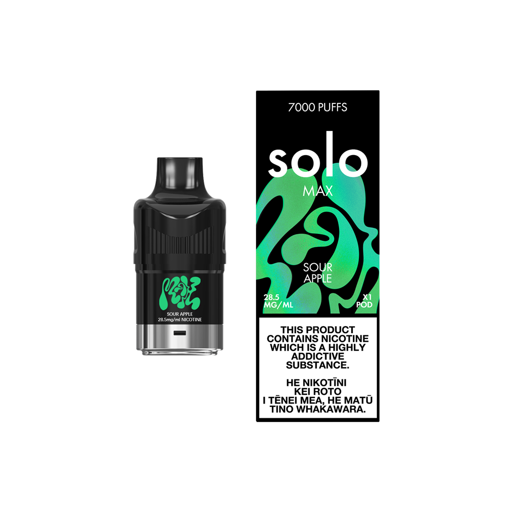 Sour Apple | Solo MAX Replacement Pod