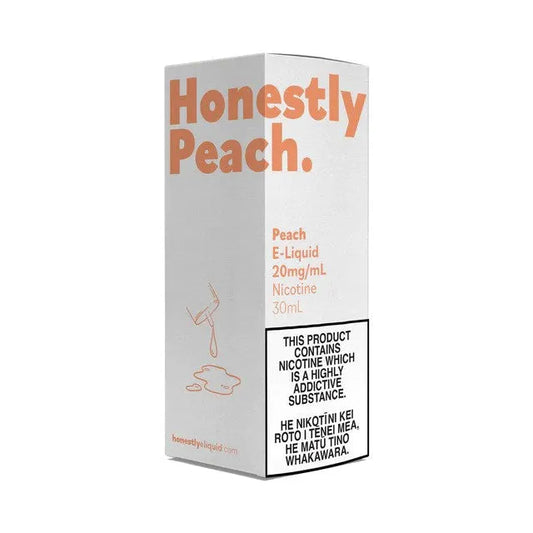 Peach by Honestly Salts Nic Salts Podlyfe