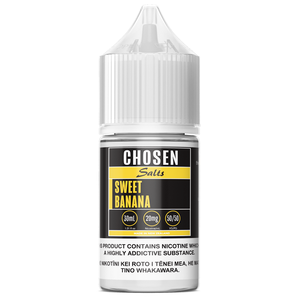 Sweet Banana by Chosen Salts Nic Salts Podlyfe