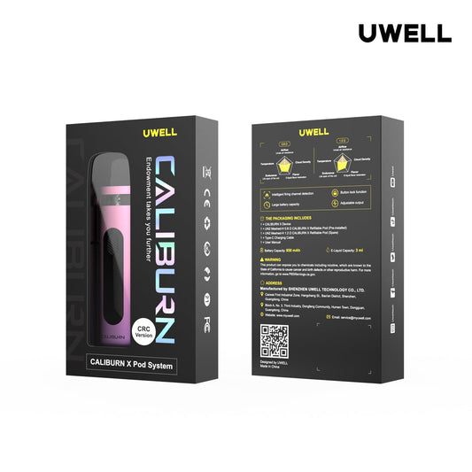 UWELL Caliburn X Refillable Pod Kit Refillable Pod System Podlyfe