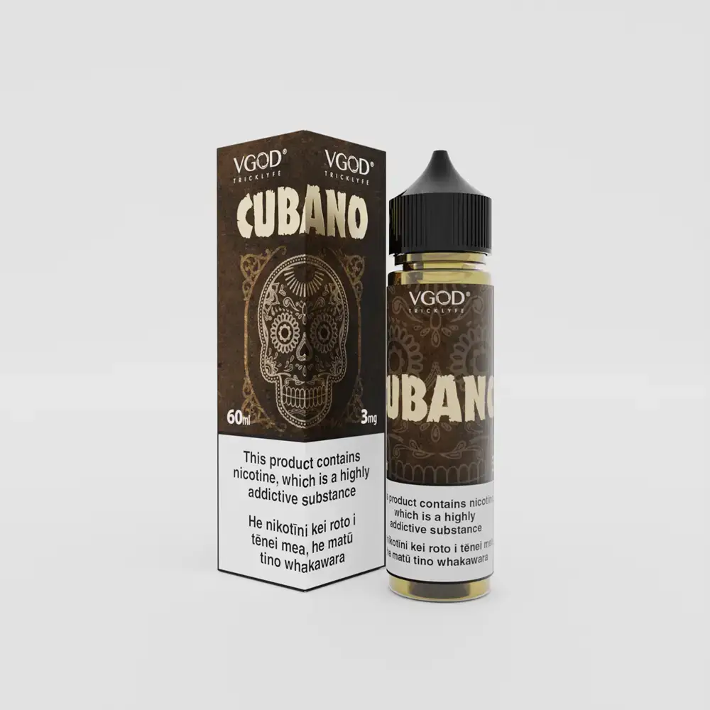 VGOD Cubano 60ml eJuice Freebase eLiquid Podlyfe