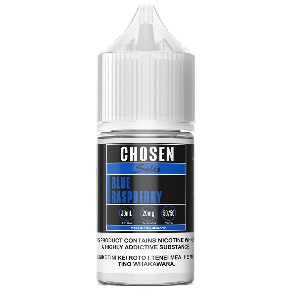 Blue Raspberry by Chosen Salts Nic Salts Podlyfe