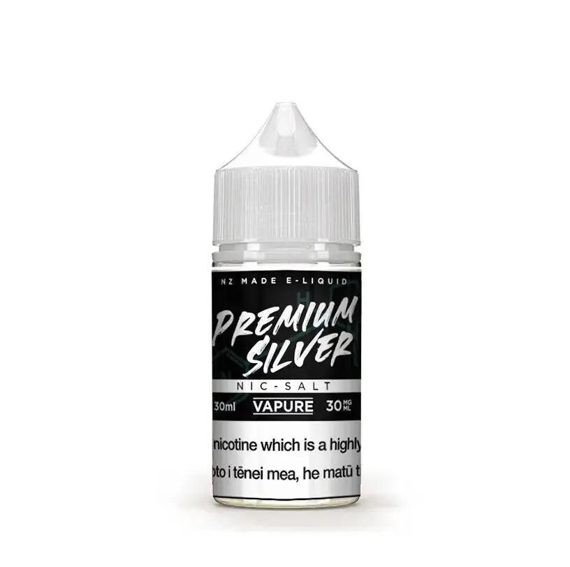 Premium Silver by VAPURE Salts Nic Salts Podlyfe